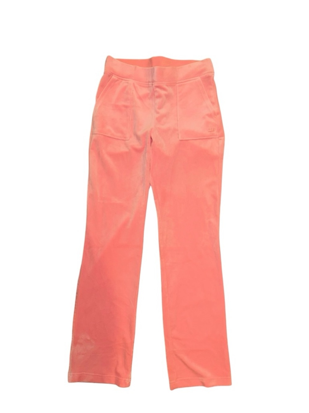 Juicy Couture Pink Velour Straight Pants size small nwt